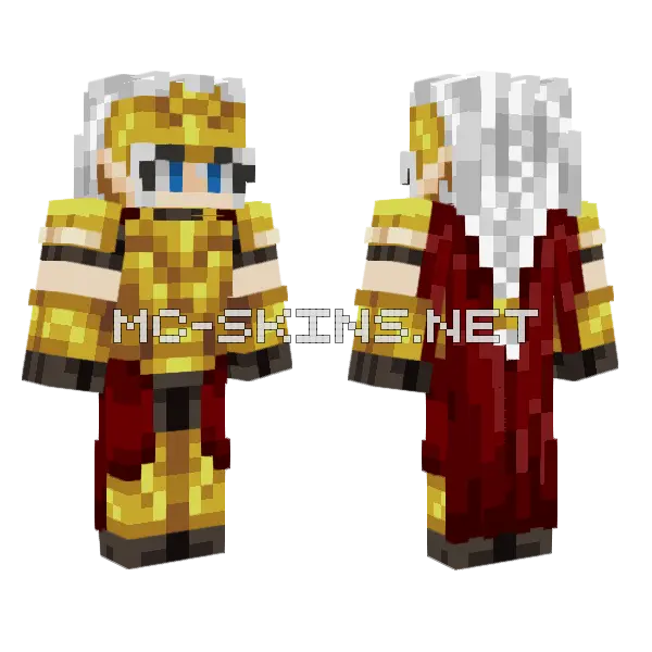Golden King, front and back