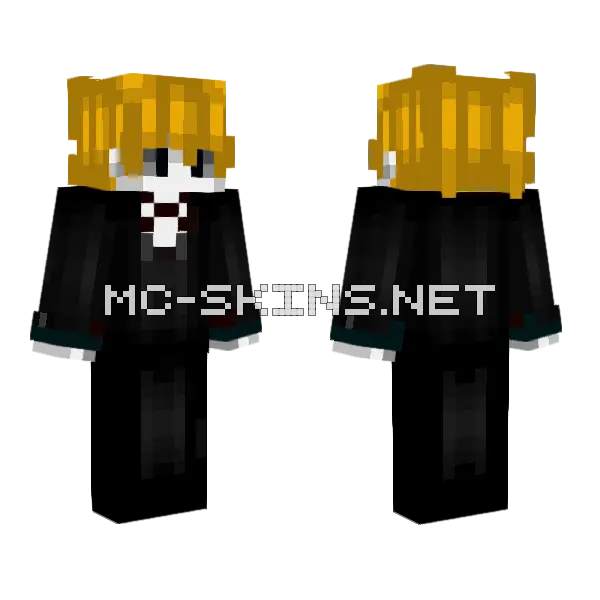 Golden Knight Armor, front and back