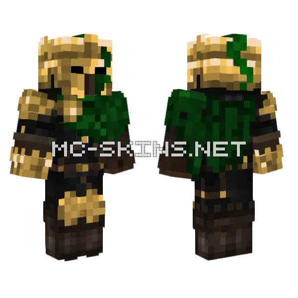 Golden Leaf King, front and back