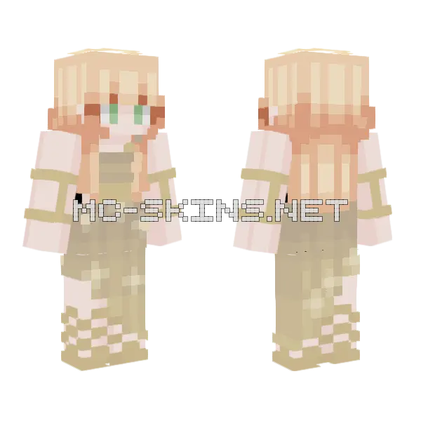Estelle Purevale, front and back