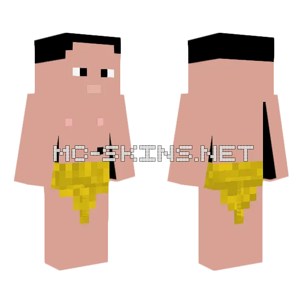 Golden Warrior, front and back