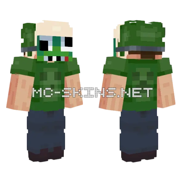 Goobergefron S Friend Minecraft skin, front and back