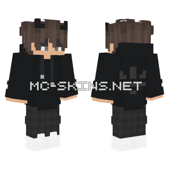 Good Boy Minecraft skin, front and back