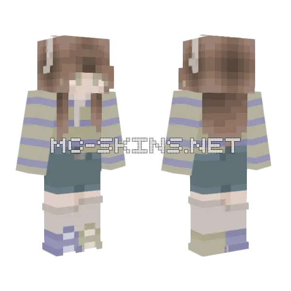Good Day Skin Minecraft skin, front and back