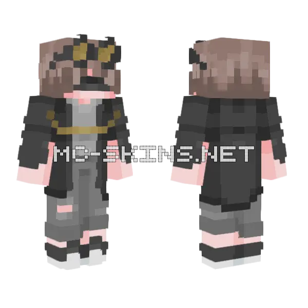 Good Guys Die Skin Minecraft skin, front and back