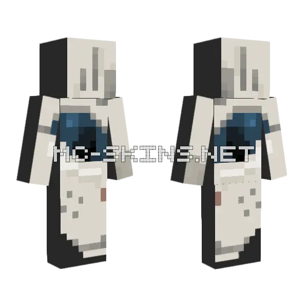 Goodbye Cat Skin Minecraft skin, front and back
