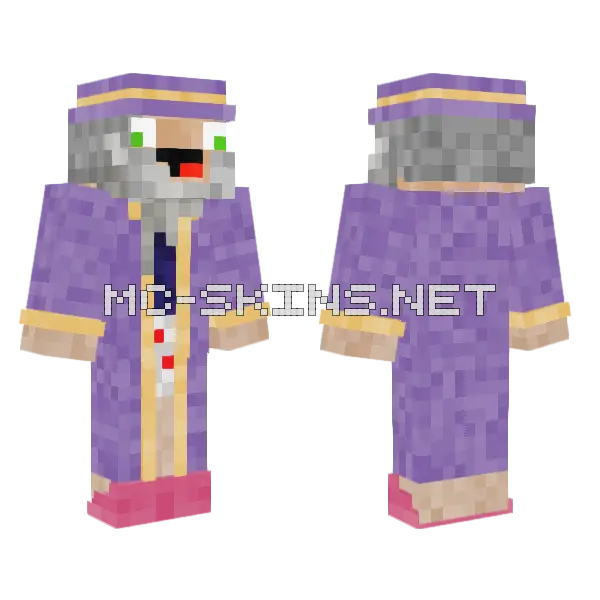Goodtimeswithscar Derp Minecraft skin, front and back