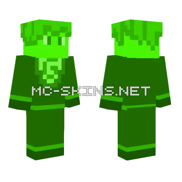 Goop Minecraft skin, front and back