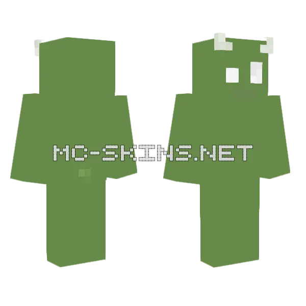 Gorbin Minecraft skin, front and back