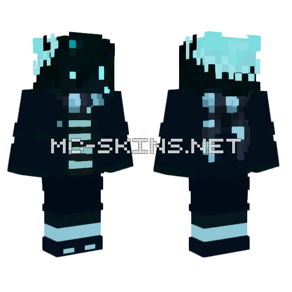 Gordeen Cybernetic Suit, front and back
