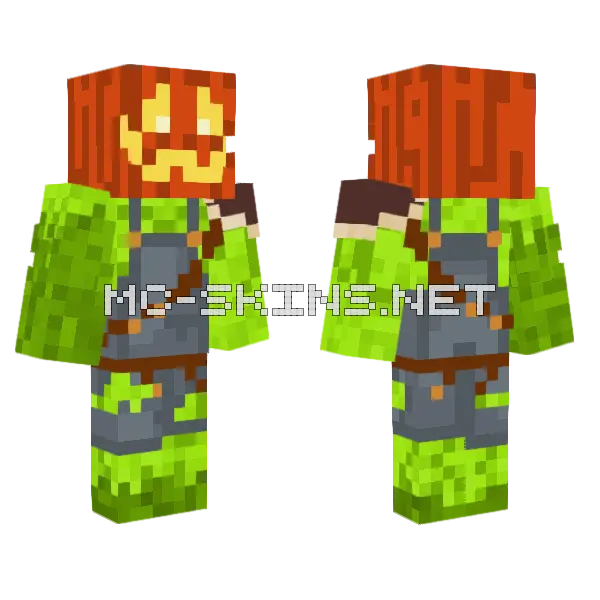 Gordon Heedsley Minecraft skin, front and back