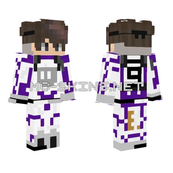 Gorican 9 Minecraft skin, front and back