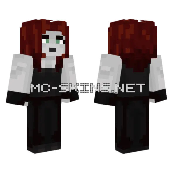 Gothberry 3085 S Skin Minecraft skin, front and back