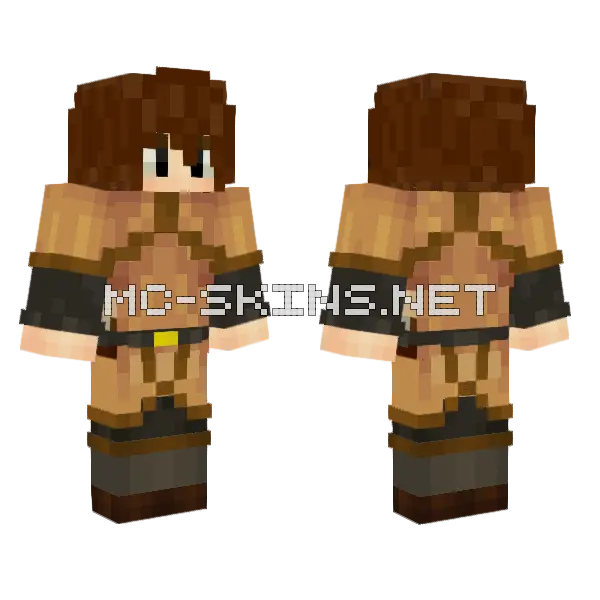 Gottyskint Minecraft skin, front and back