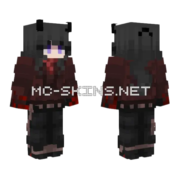 Grace Minecraft skin, front and back