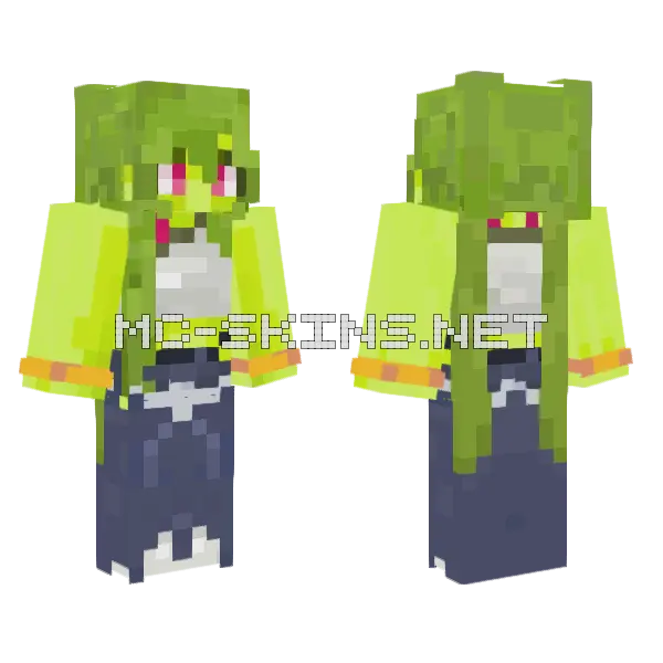 Gracyn Ximena Minecraft skin, front and back