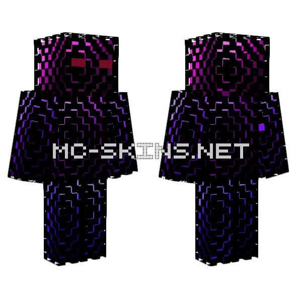 Gradient Skin Minecraft skin, front and back
