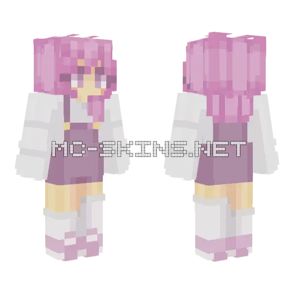 Grapes Rce Minecraft skin, front and back