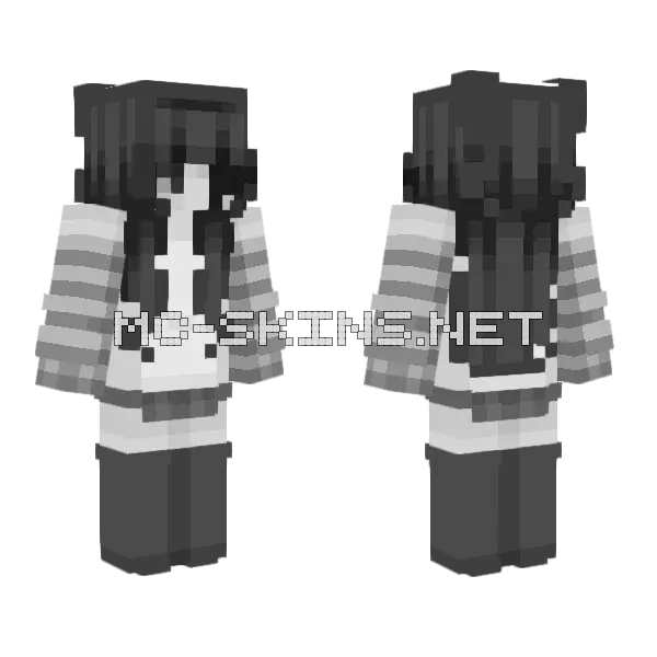 Gray Scale Knight, front and back