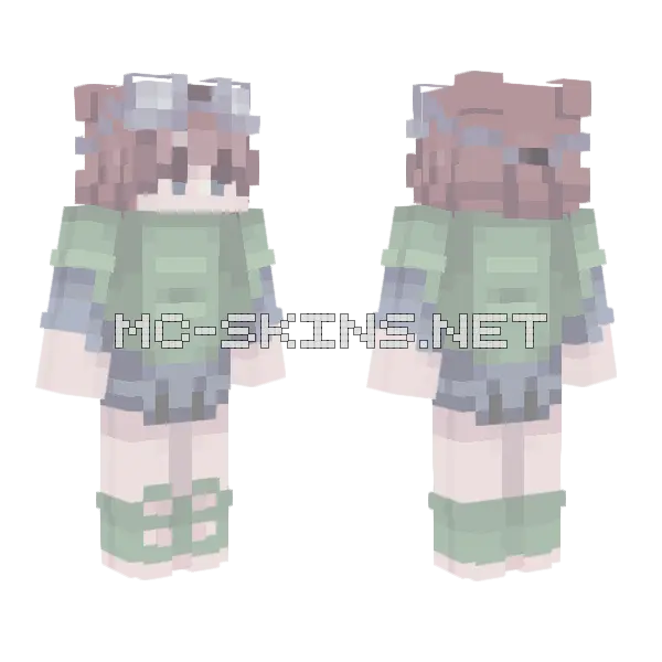 Great Title Sfa80 Minecraft skin, front and back