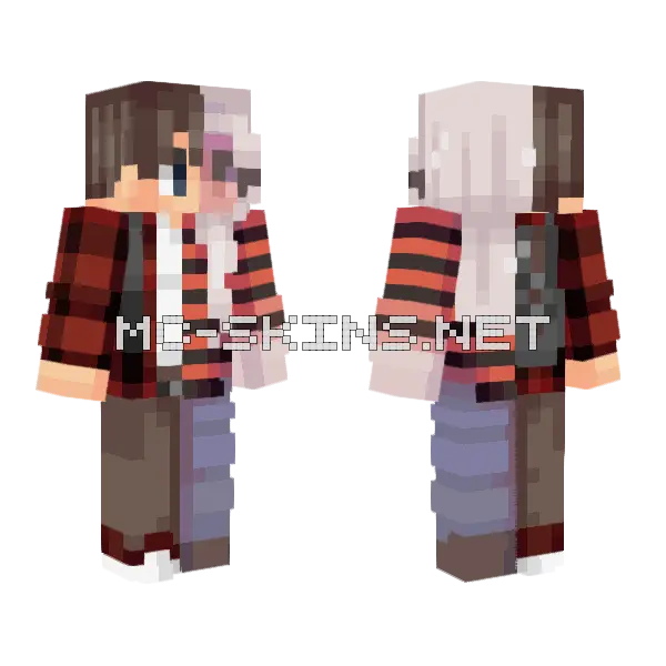 Greatest Season Full Collab Minecraft skin, front and back