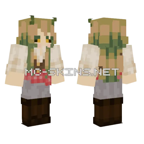 Green Camo Soldier, front and back