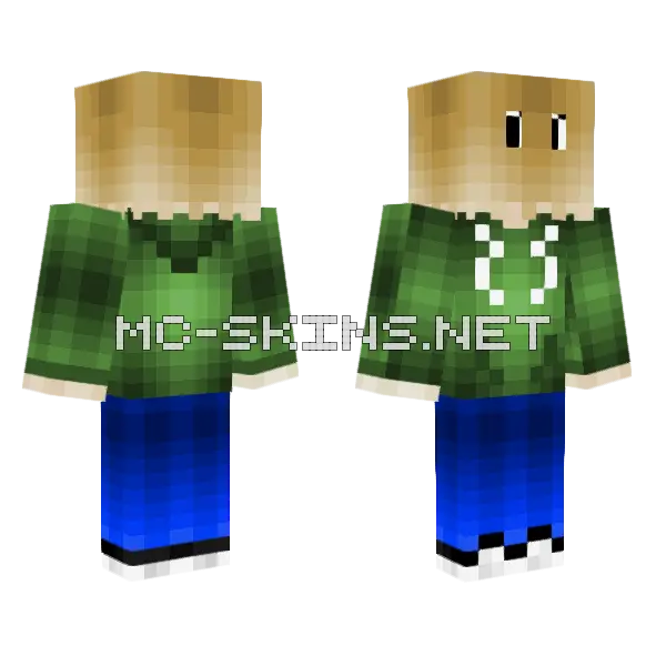 Green Camouflage Soldier, front and back