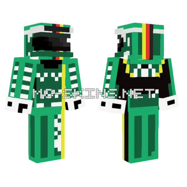 Green Circuit Board, front and back