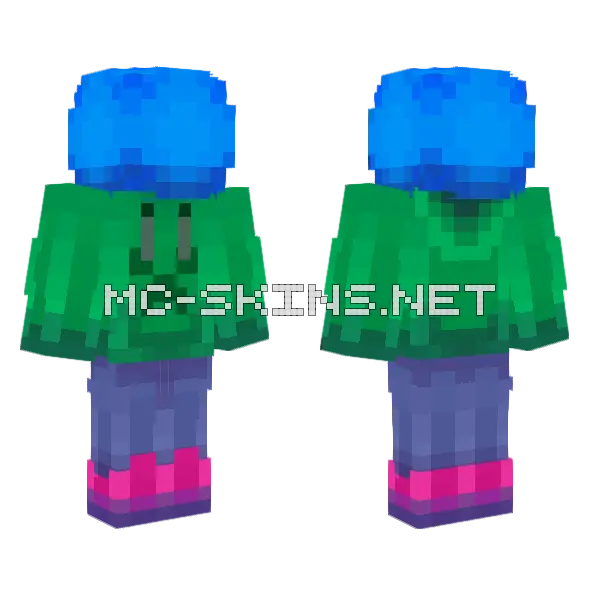 Terramundo Creeper Outfit, front and back