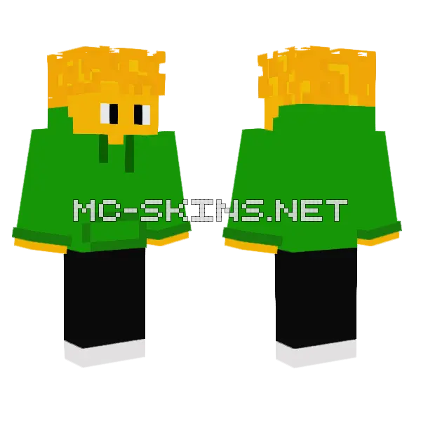 Green Froggy Outfit, front and back