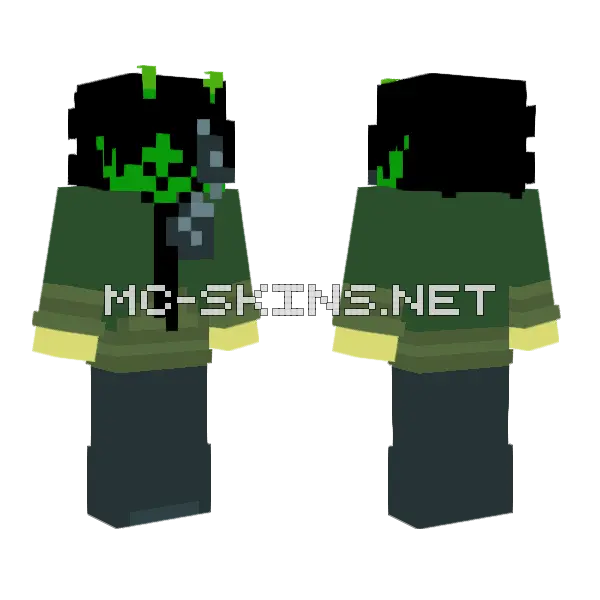 Green Monster Suit, front and back