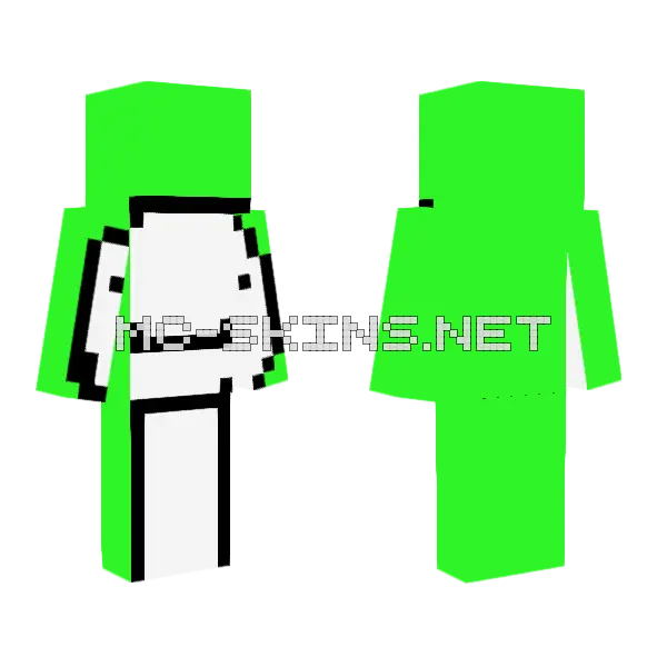 Green Robot, front and back