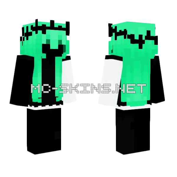 Green Tech Suit, front and back