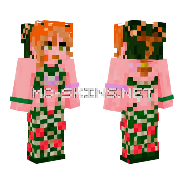Green Vine Warrior, front and back