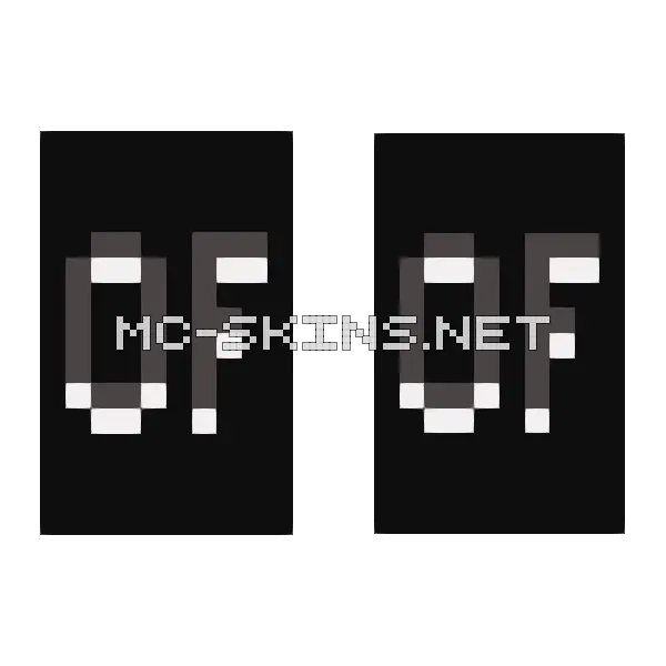 Grey OptiFine On Black cape, outside and lining