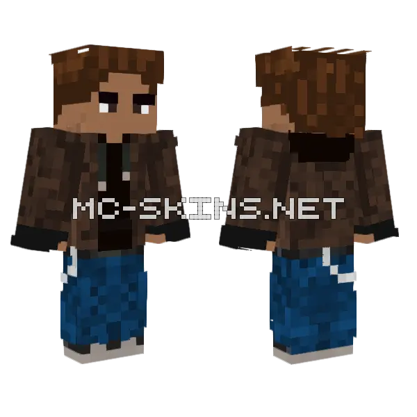 Greygoat0 S Final Skin Minecraft skin, front and back