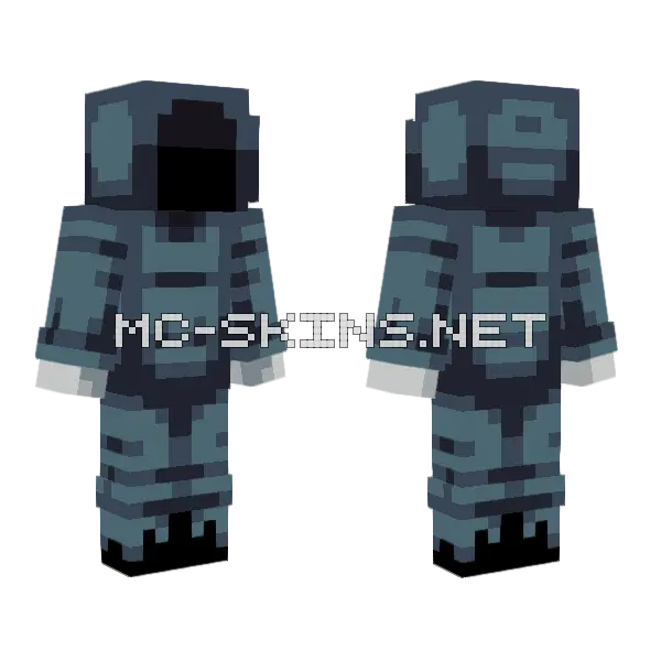 Grim Reaper Hive Style Minecraft skin, front and back