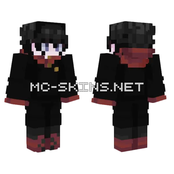Grimjw Boy Minecraft skin, front and back
