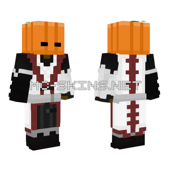 Grimm Leon Belmont Minecraft skin, front and back
