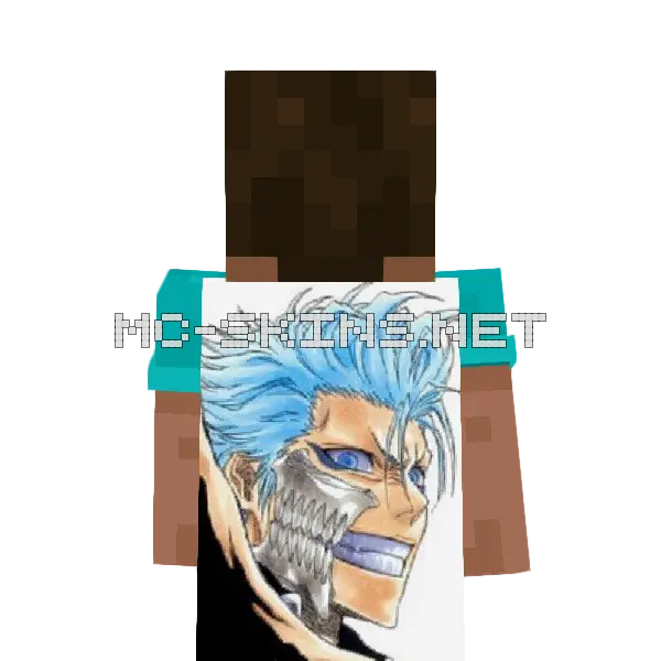 Grimmjow Jaegerjaquez cape, outside and lining