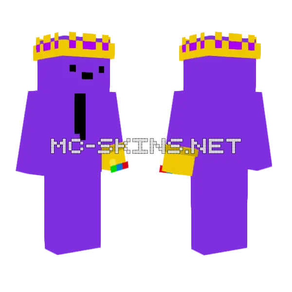 Grr Grr Minecraft skin, front and back