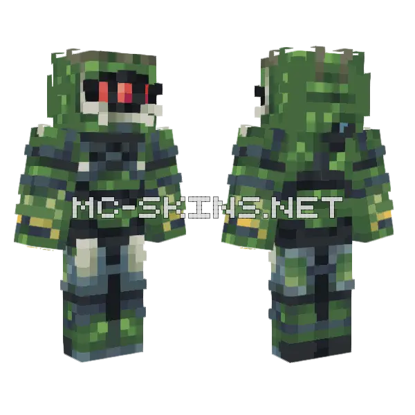 Gruel Ce Minecraft skin, front and back