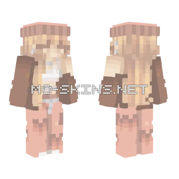 Grunge Skin Minecraft skin, front and back