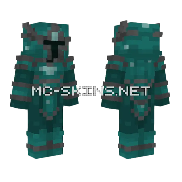 Gua Minecraft skin, front and back