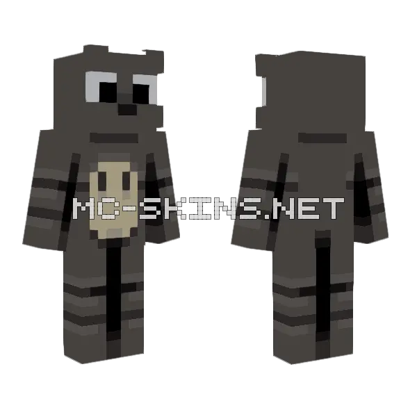 Guardian of the Forest Minecraft skin, front and back