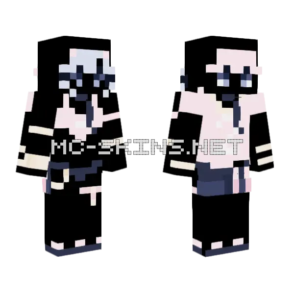 Guess Raffle Minecraft skin, front and back