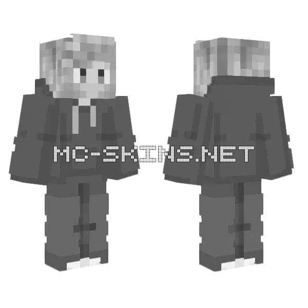 Gufno Minecraft skin, front and back