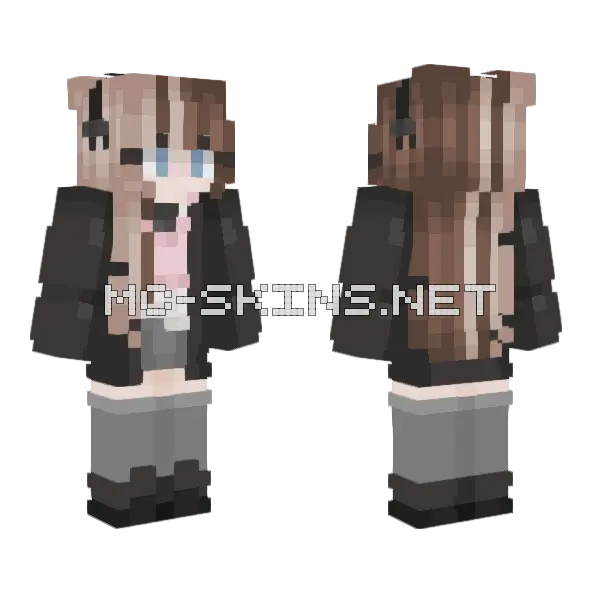 Guidance Counsellor Minecraft skin, front and back