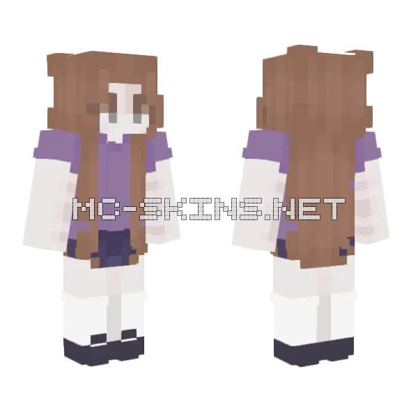 Gumtree Persona Minecraft skin, front and back