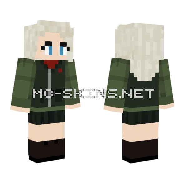 Gup Klara20253 Minecraft skin, front and back